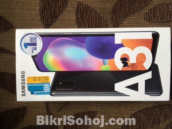 Samsung A31 smartphone